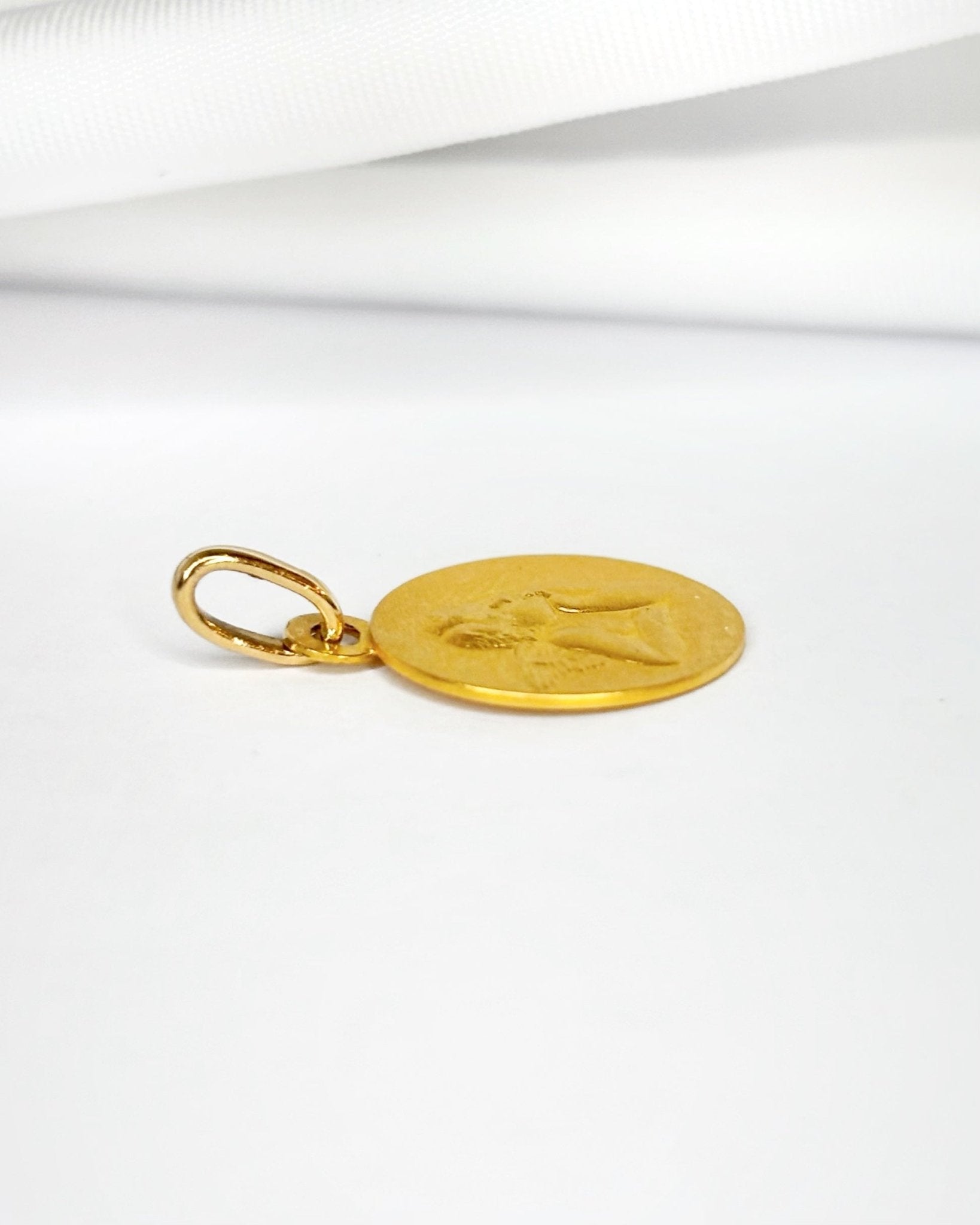 Médaille Or Jaune Ange "Michel" - Elliade Paris