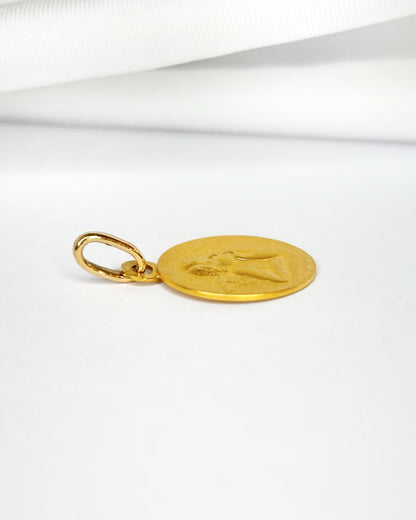 Médaille Or Jaune Ange "Michel" - Elliade Paris