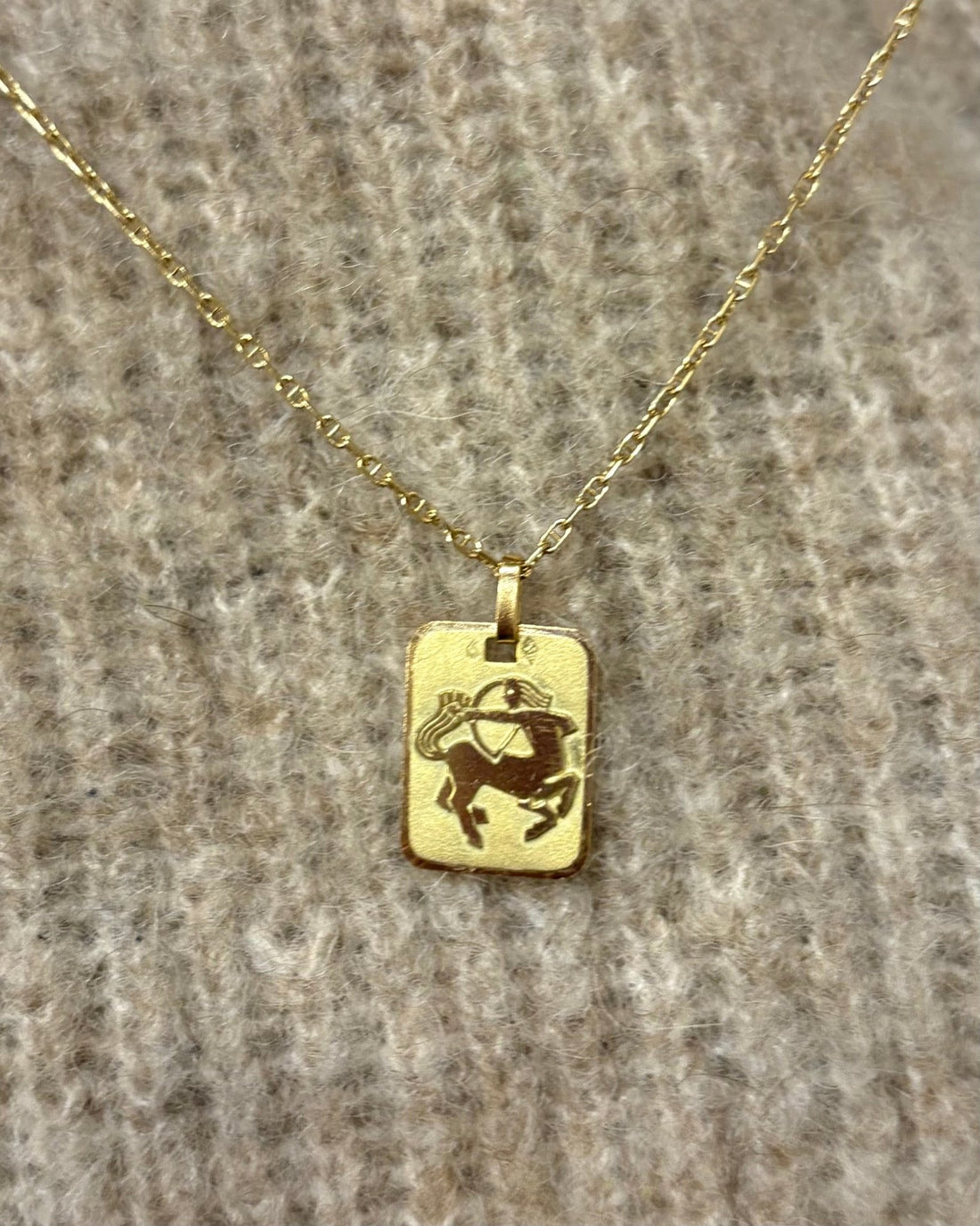 Médaille Or Sagittaire "Fiona" - Elliade Paris