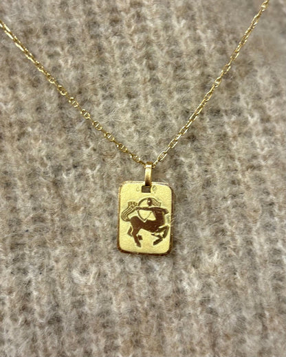 Médaille Or Sagittaire "Fiona" - Elliade Paris