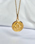 Médaillon Astro Capricorne Or jaune 18 carats "Kimy" - Elliade Paris