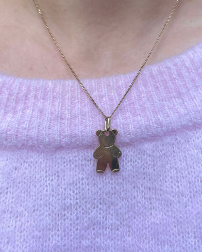 Pendentif Ours Or 18 carats &quot;Teddy&quot;