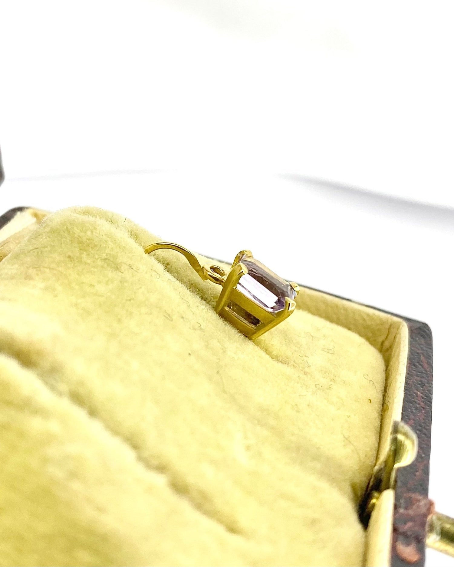 Mono - Boucle Dormeuse Améthyste 0.60 carat "Assa" - Elliade Paris