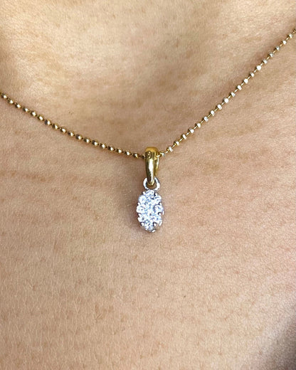 Pendentif 10 Diamants &quot;Sharon&quot; - Elliade Paris