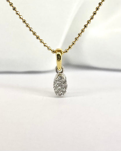 Pendentif 10 Diamants &quot;Sharon&quot; - Elliade Paris