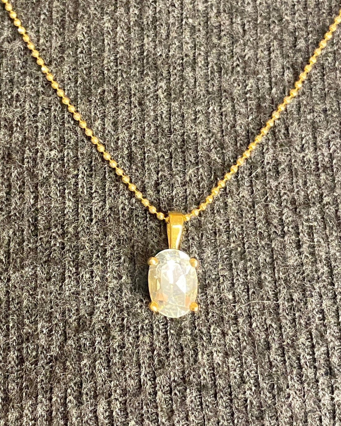 Pendentif Aigue - Marine 1.15 carat "Mayra" - Elliade Paris