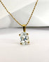 Pendentif Aigue - Marine 1.15 carat "Mayra" - Elliade Paris
