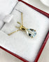 Pendentif Aigue - Marine 1.50 carat "Olivia" - Elliade Paris