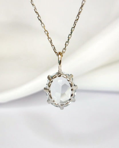 Pendentif Aigue-Marine 3.30 carats "Vanina" - Elliade Paris