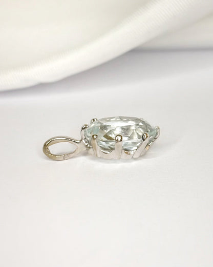 Pendentif Aigue-Marine 3.30 carats "Vanina" - Elliade Paris