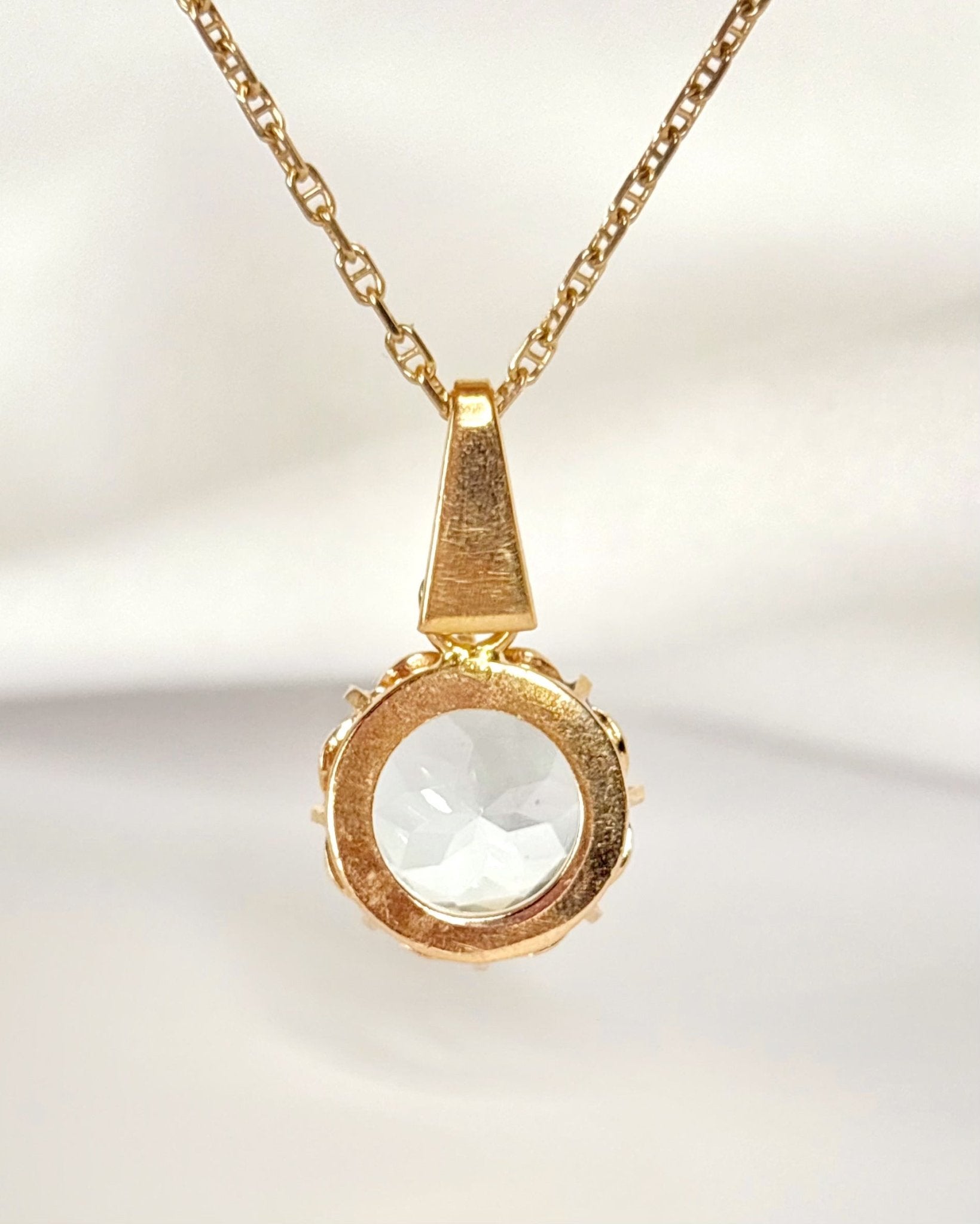 Pendentif Aigue-Marine 4.20 carats "Joelle" - Elliade Paris