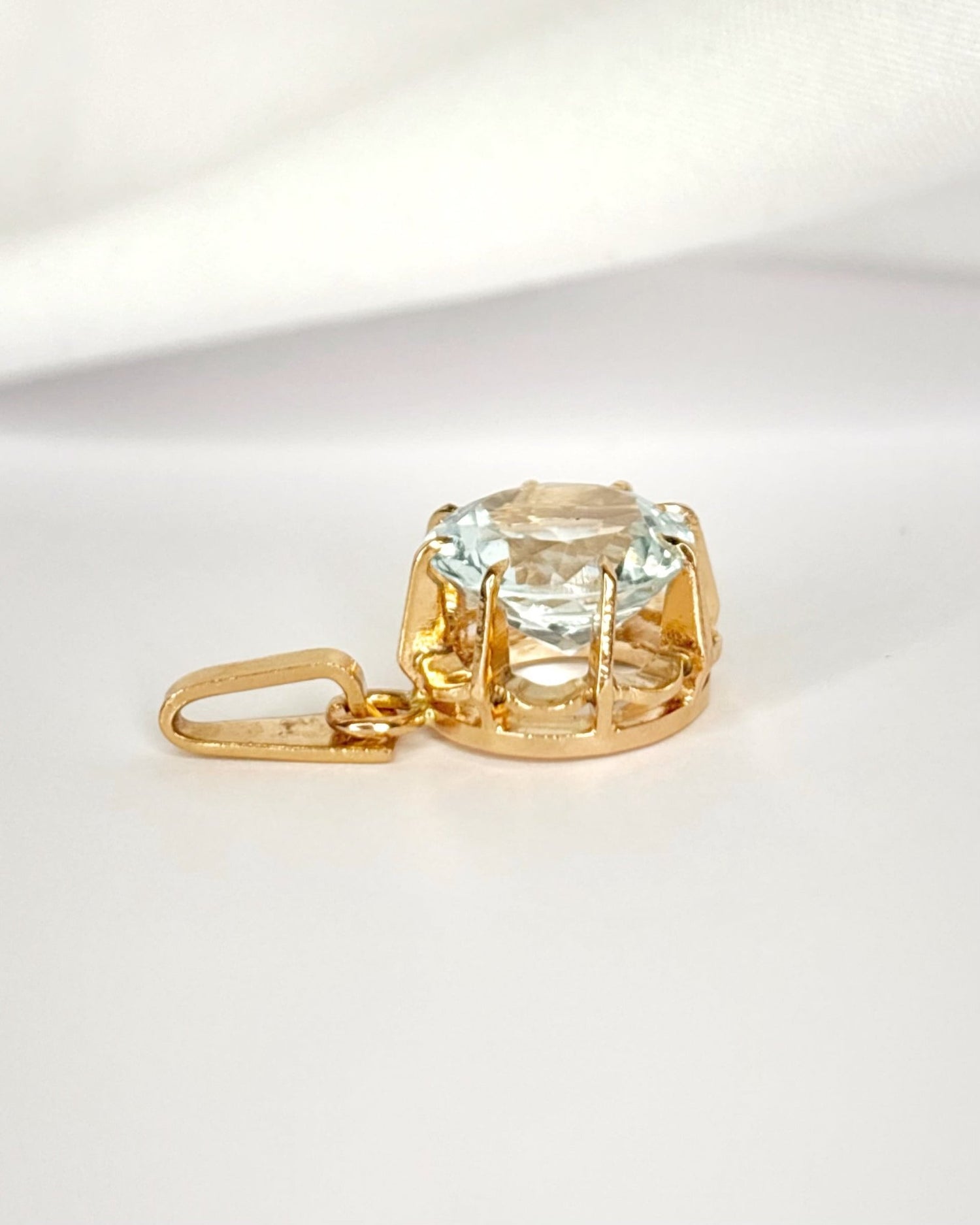 Pendentif Aigue-Marine 4.20 carats "Joelle" - Elliade Paris