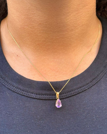 Pendentif Améthyste 1.05 carat "Ursula" - Elliade Paris
