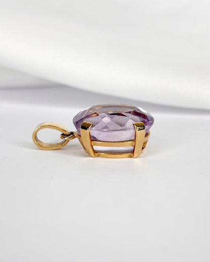 Pendentif Améthyste 12.5 carats "Malicia" - Elliade Paris