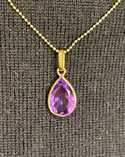 Pendentif Améthyste 2.60 carats "Violetta" - Elliade Paris
