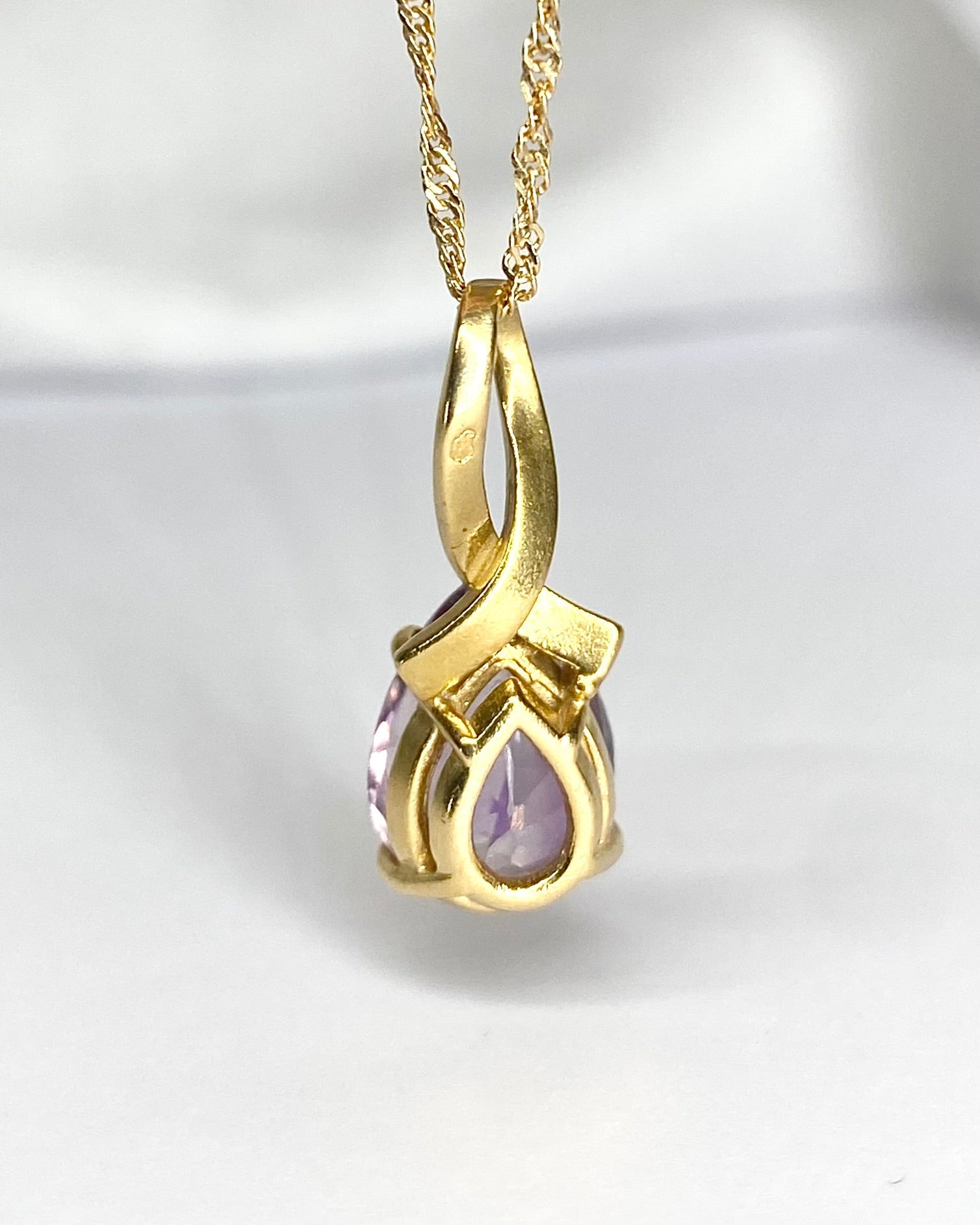 Pendentif Améthyste 3.50 carats "Doria" - Elliade Paris