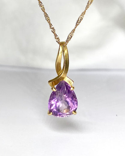 Pendentif Améthyste 3.50 carats "Doria" - Elliade Paris