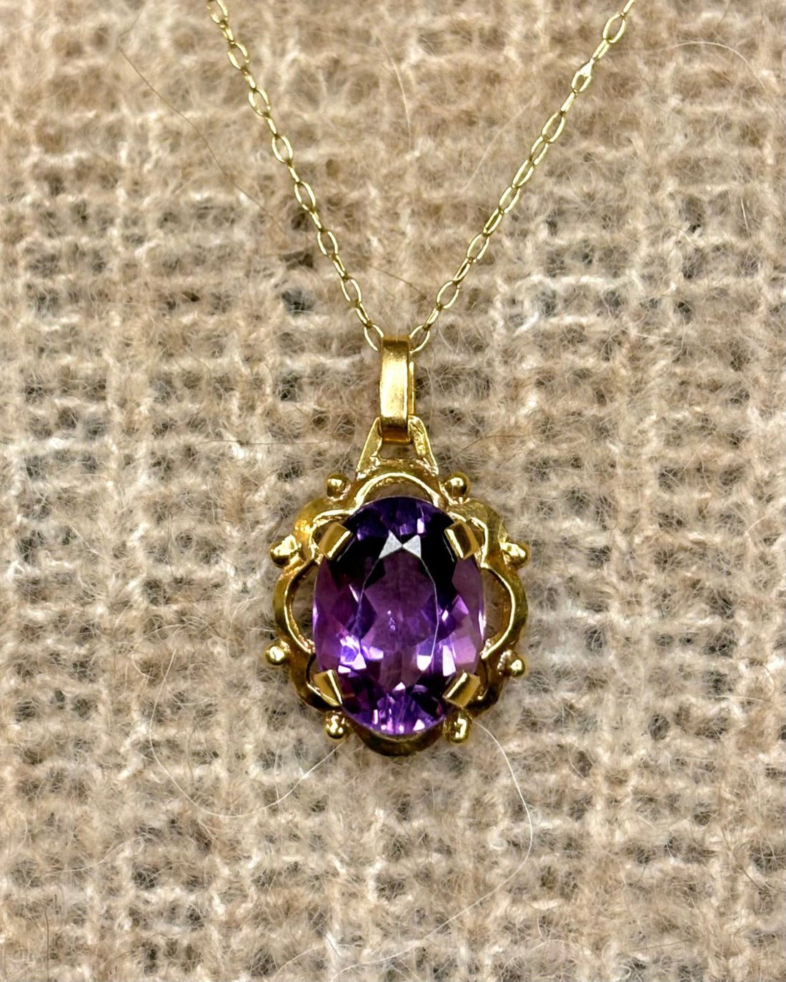 Pendentif Améthyste 5.20 carats "Betty" - Elliade Paris