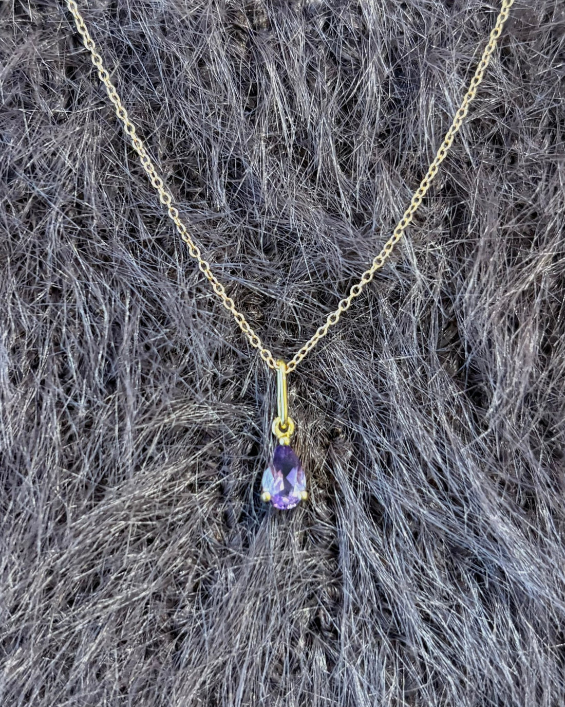 Pendentif Améthyste "Elizabeth" - Elliade Paris