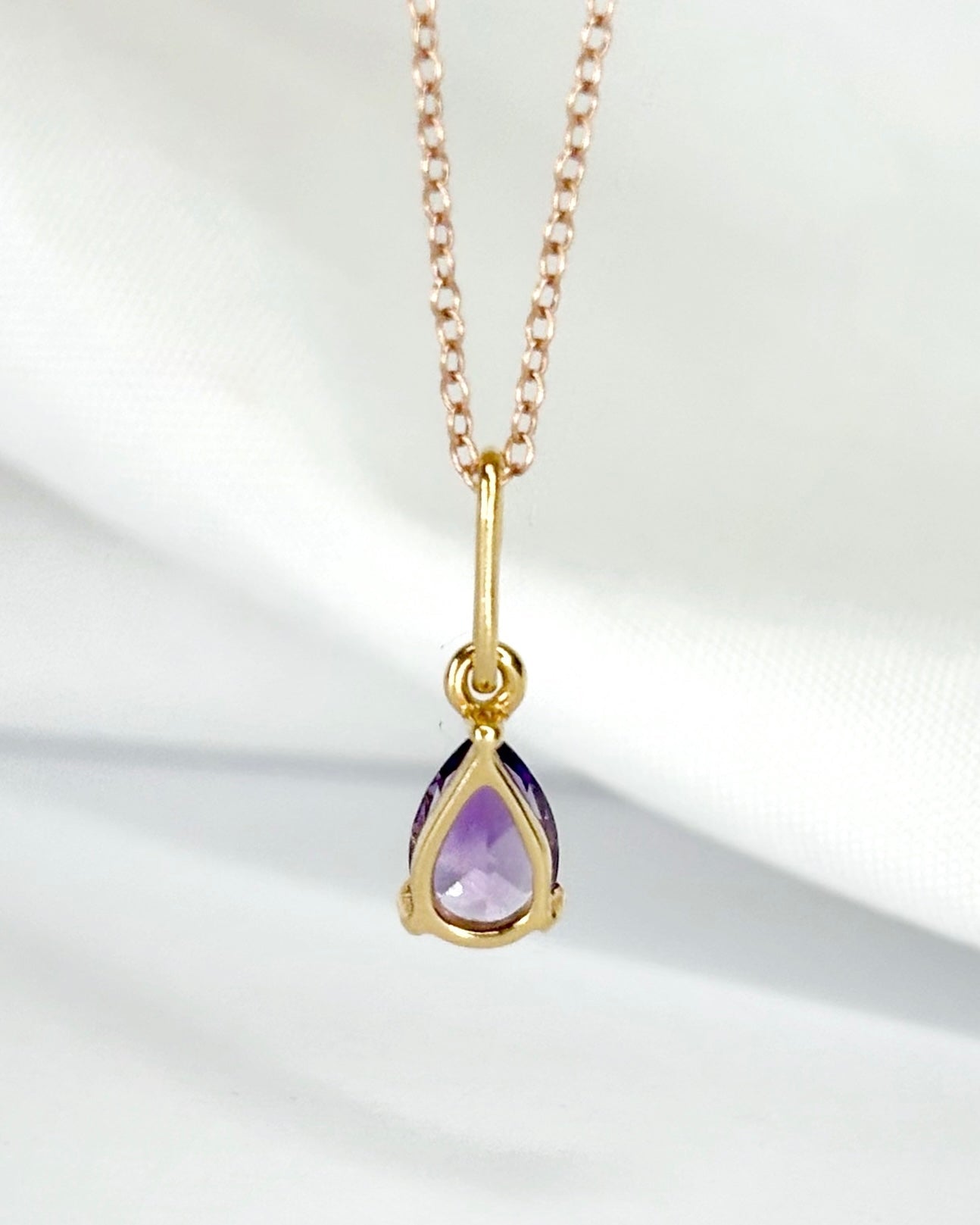 Pendentif Améthyste "Elizabeth" - Elliade Paris