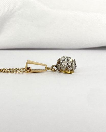 Pendentif Art Déco Diamant 0.57 carat "Asma" - Elliade Paris