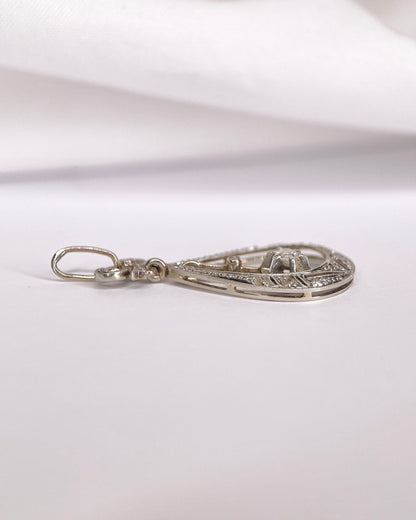 Pendentif Art-Déco Diamants "Louisa" - Elliade Paris