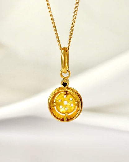 Pendentif Art-Déco Diamants "Orlane" - Elliade Paris