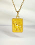 Pendentif Astro Taureau Or Jaune 18 carats "Cyrielle" - Elliade Paris