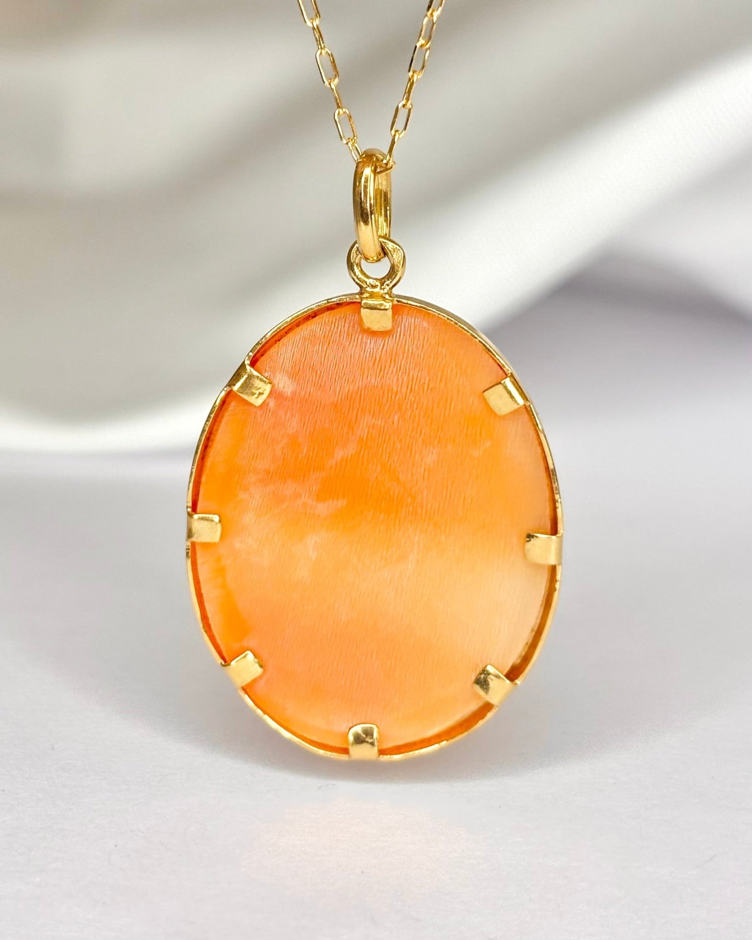 Pendentif Camée "Pascaline" - Elliade Paris
