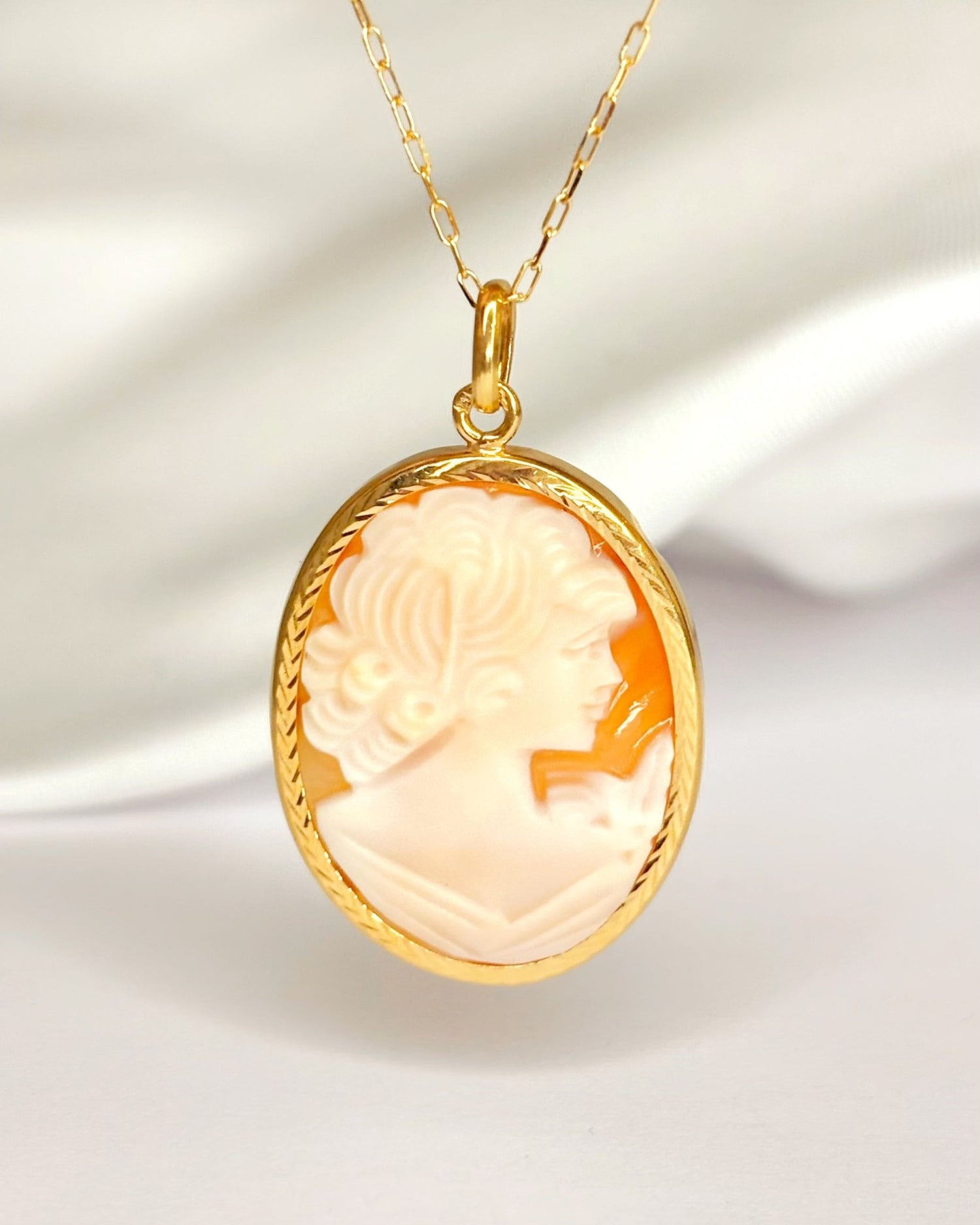 Pendentif Camée "Pascaline" - Elliade Paris