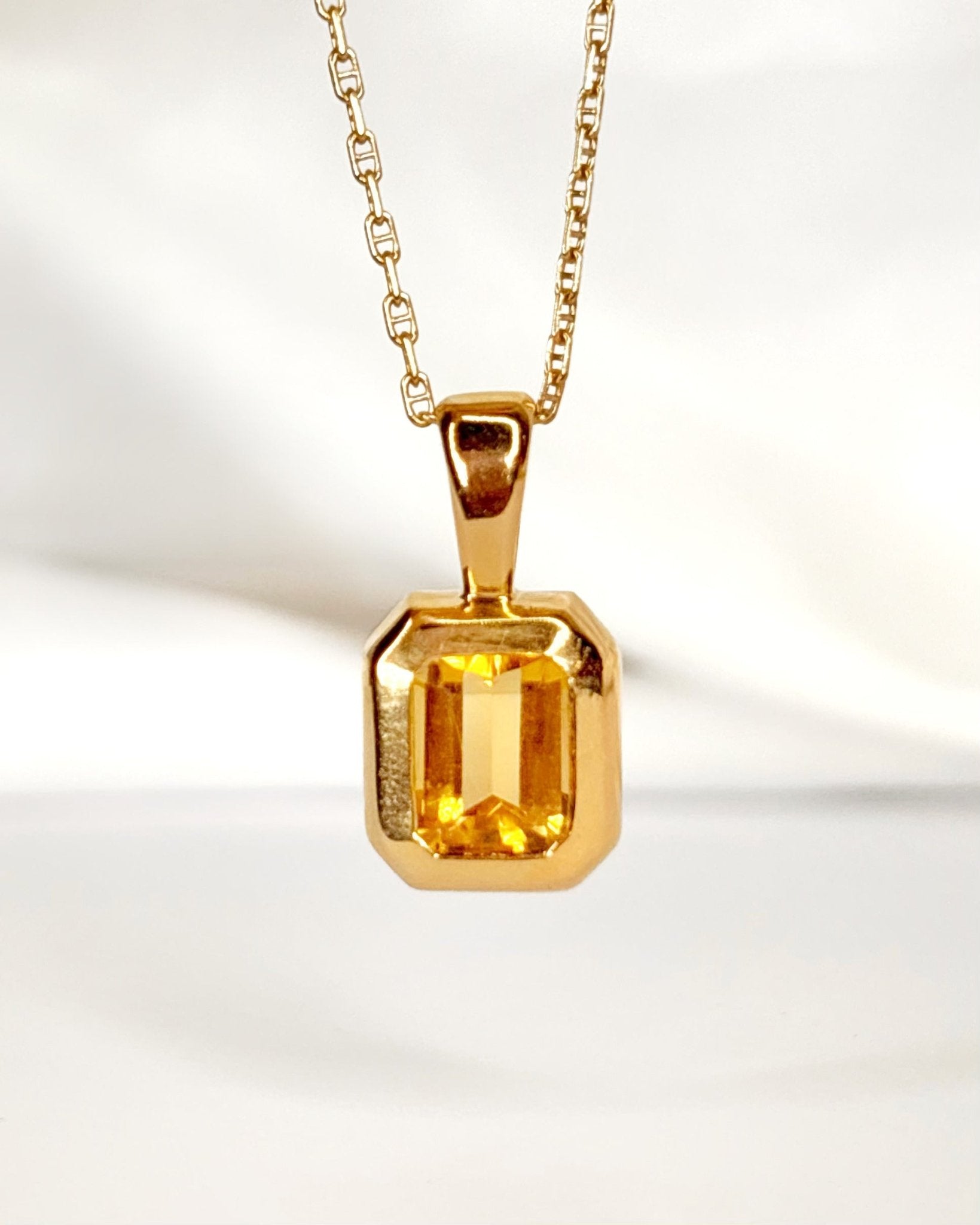Pendentif Citrine 2.20 carats "Paola" - Elliade Paris