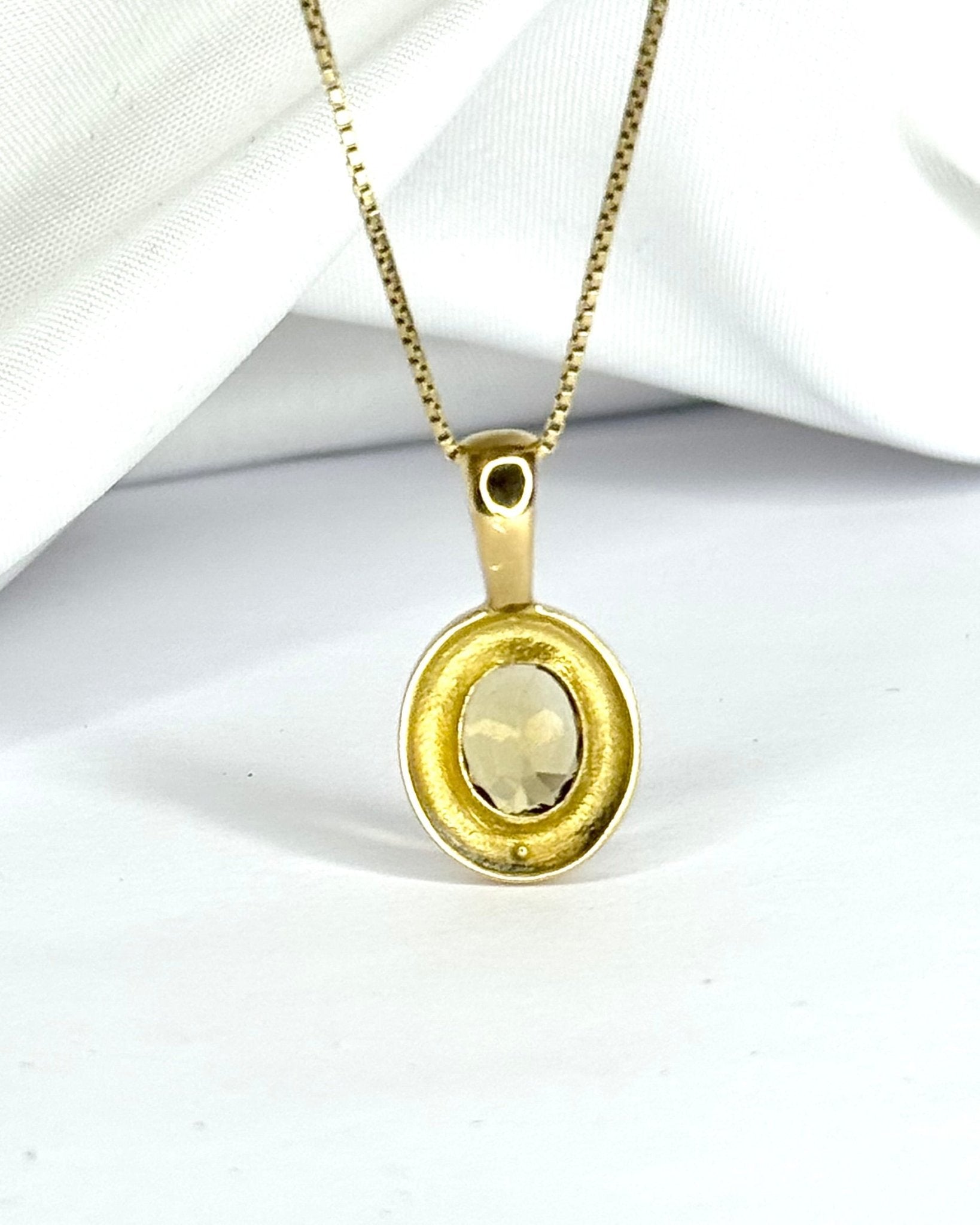 Pendentif Citrine 2.30 carats "Ruben" - Elliade Paris