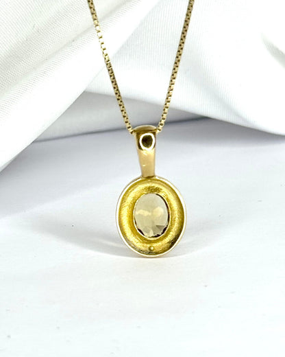 Pendentif Citrine 2.30 carats "Ruben" - Elliade Paris