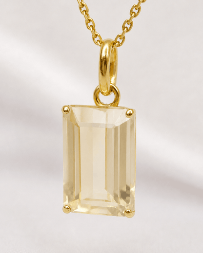Pendentif Citrine 4.86 carats "Cibelle" - Elliade Paris