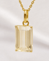 Pendentif Citrine 4.86 carats "Cibelle" - Elliade Paris