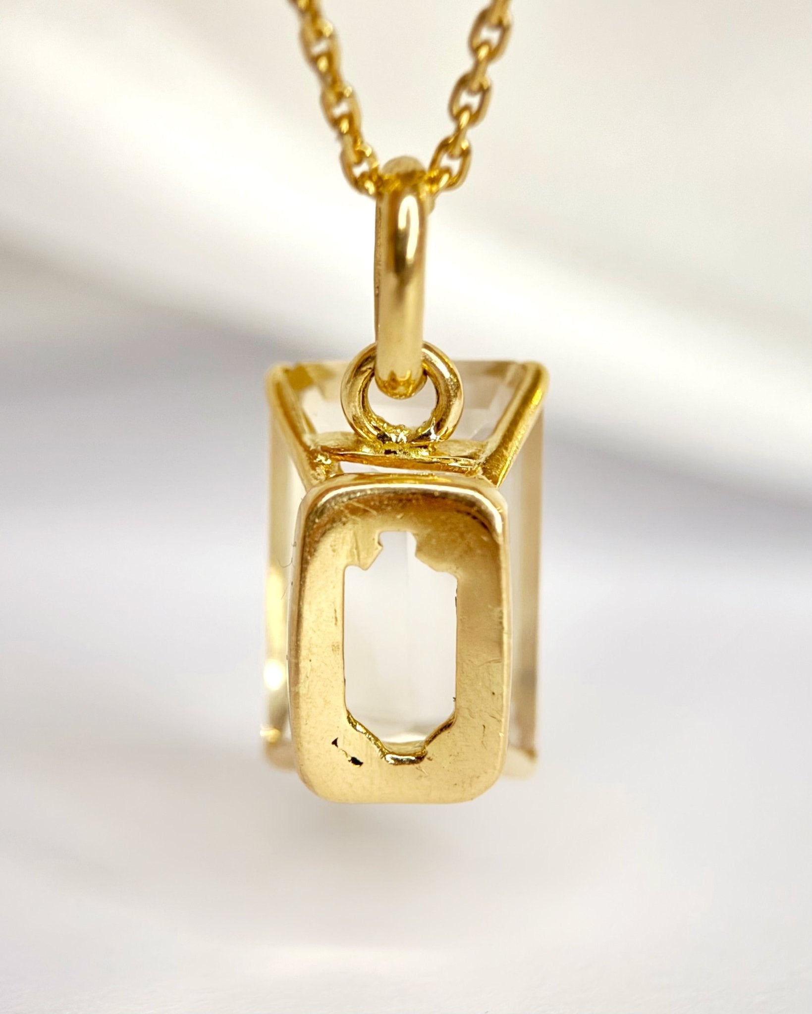 Pendentif Citrine 4.86 carats "Cibelle" - Elliade Paris