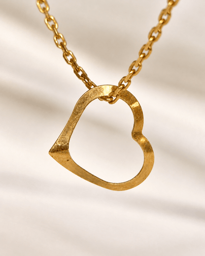 Pendentif Cœur Or Jaune 18 carats "Mia" - Elliade Paris