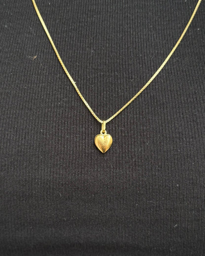 Pendentif Cœur Or Jaune "Gabin" - Elliade Paris