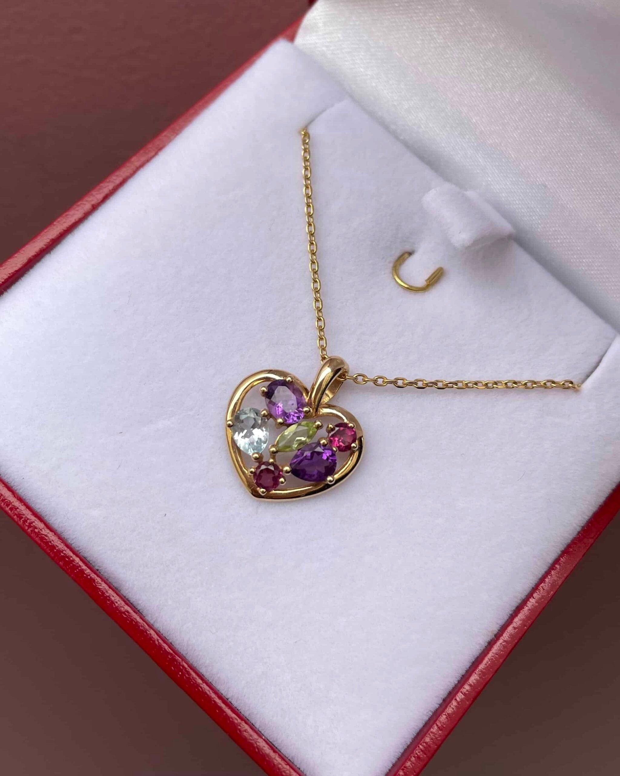 Pendentif Vintage Tutti Fruiti "Juliette" - Elliade Paris