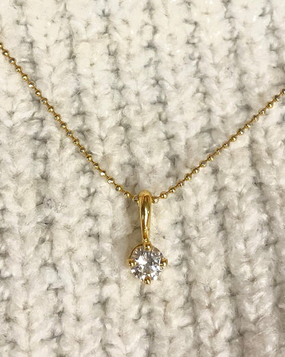 Pendentif Diamant 0.27 carat "Soglia" - Elliade Paris