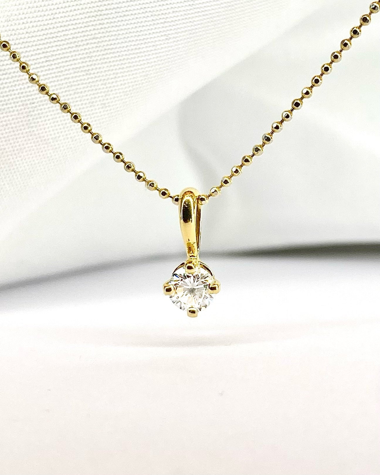 Pendentif Diamant 0.27 carat "Soglia" - Elliade Paris