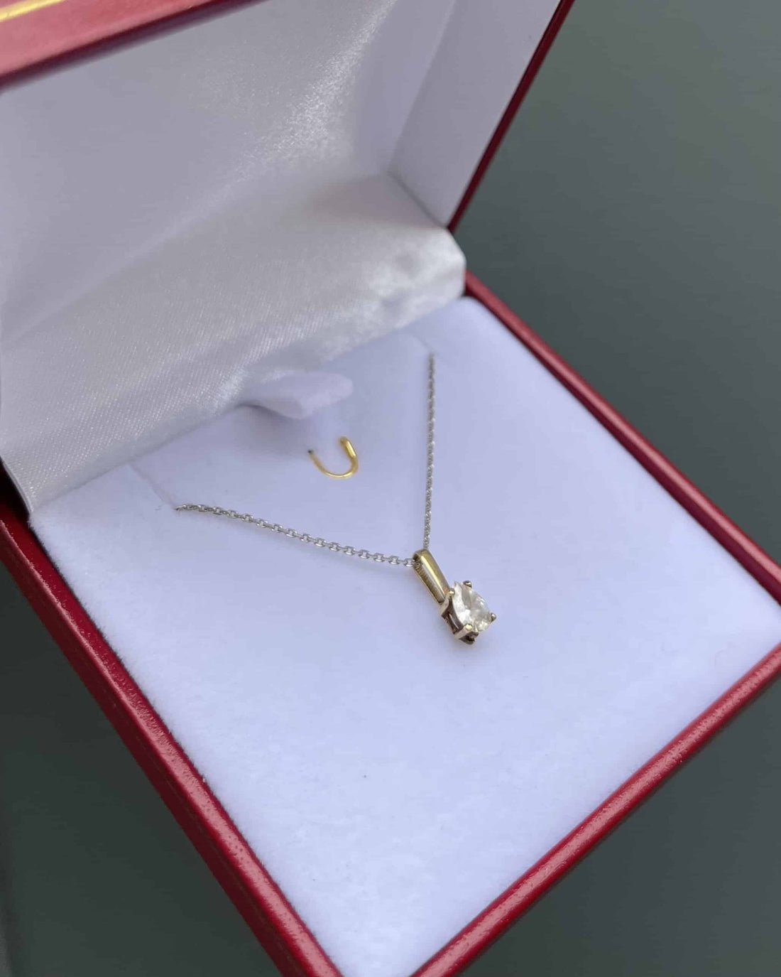Pendentif Diamant 0.30 carat &quot;Jane&quot; - Elliade Paris