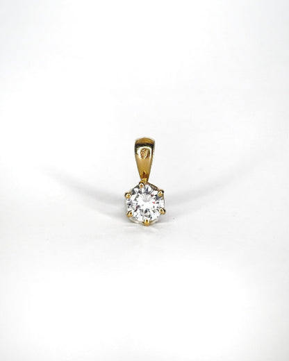 Pendentif Diamant 0.30 ct &quot;Agatha&quot; - Elliade Paris