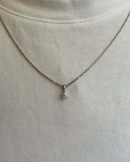 Pendentif Diamant Poire &quot;Lolita&quot;