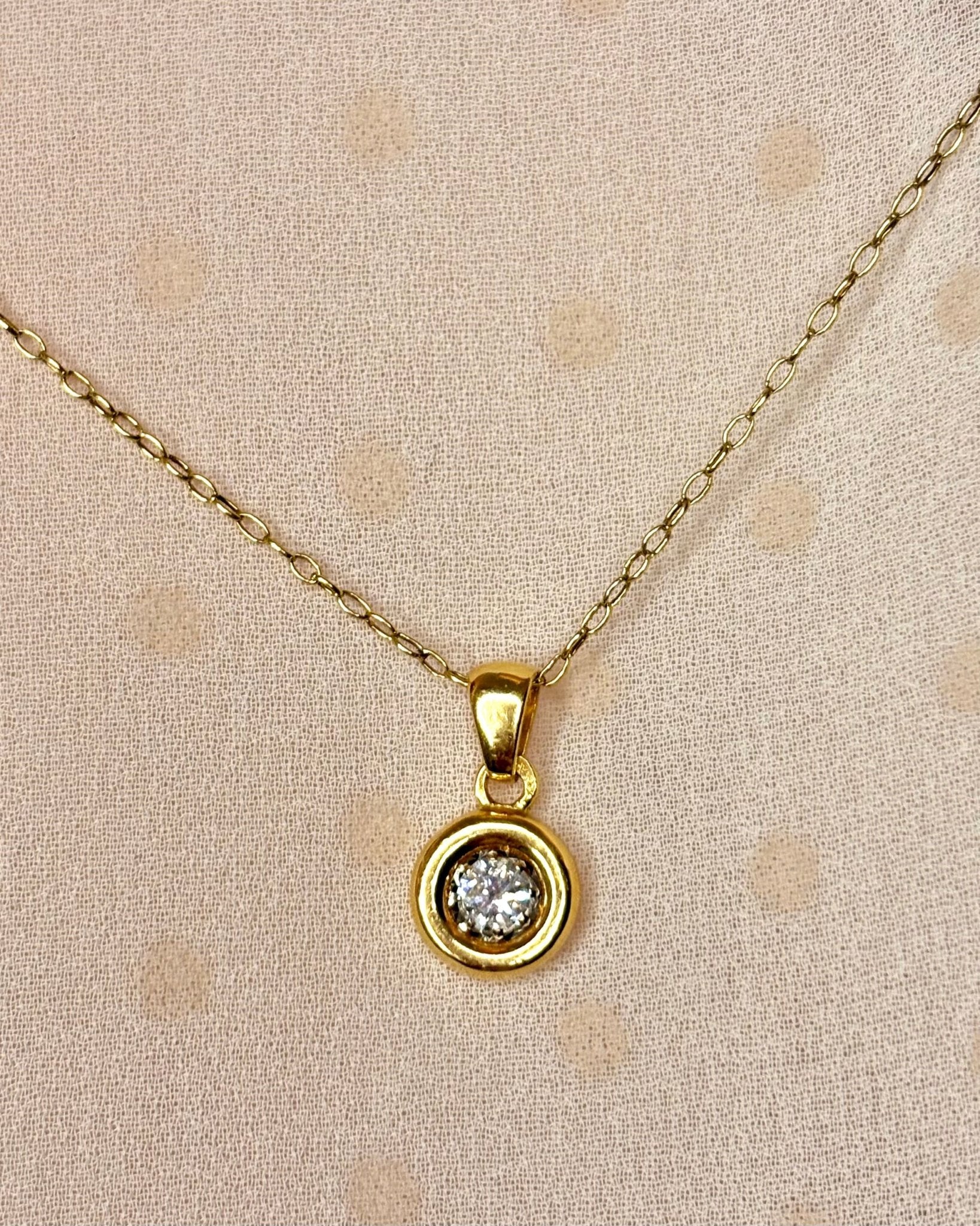 Pendentif Diamant "Anna" - Elliade Paris