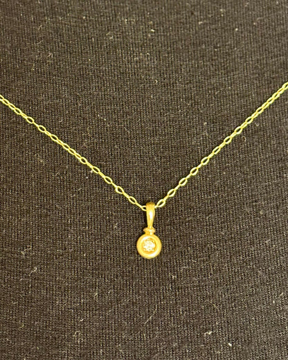 Pendentif Diamant "Céleste" - Elliade Paris