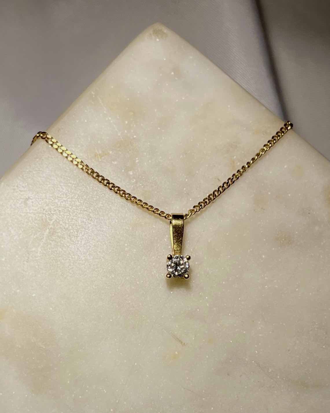 Pendentif Diamant "Livia" - Elliade Paris