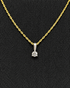 Pendentif Diamant & Or "Auguste" - Elliade Paris
