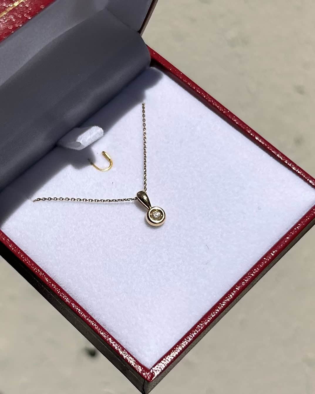 Pendentif Diamant Vintage &quot;Loana&quot; - Elliade Paris