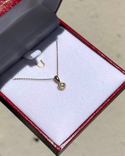 Pendentif Diamant Vintage &quot;Loana&quot; - Elliade Paris